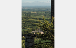 Sainte Scholastique vue de St Stapin