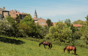 Arrivée à Dourgne.