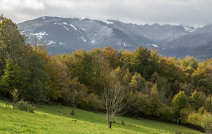 Première vue sur le Massif de Tabe