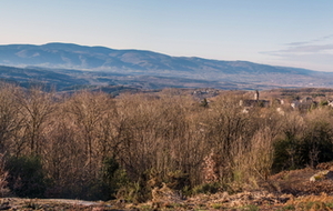 Vue sur la plaine castraise et la Montagne Noire