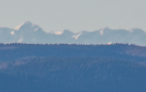 Vue sur les Pyrénées andorranes.