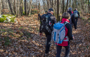 Descente vers le Chapeau de Napoléon