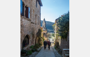 Bruniquel,  rue de l’Hôpital. 