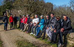 Bruniquel,  parc aux abords du château.