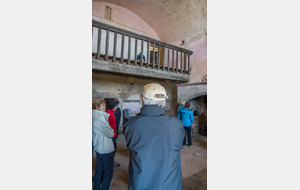 Château Jeune, ancienne chapelle transformée en cuisine.