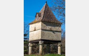 Le même pigeonnier à La Brunié. (côté soleil)