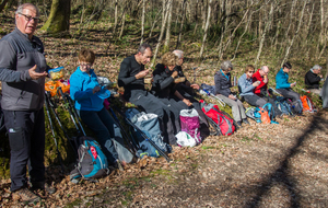 Pause repas dans le bois En Rel. 