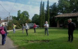 Nous croisons le groupe de Christian mais nous gardons nos distances.