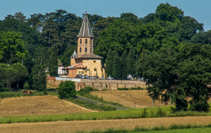 Église du hameau de Saint Anatole (commune de Giroussens)