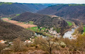 Ambialet, presqu'ile et Tarn (côté amont)