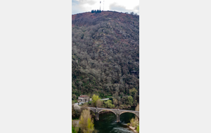 Pont sur le Tarn et Mt St Raphaël