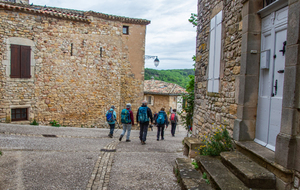 Puycelsi - rue de La Porte de L'Irrisou