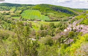 Larroque et la vallée de La Vère