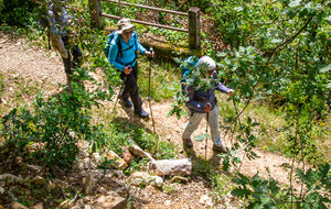 Descente rapide sur Larroque 