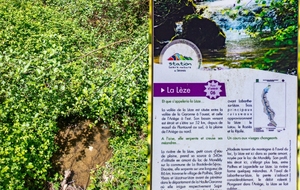 Passage sur La Lèze