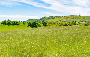 Vue du Pla pendant la pause repas