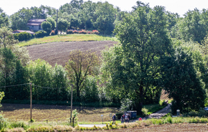 En Cavaré par le chemin de Touget à St Cricq 