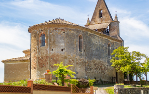 St Cricq: Église Sainte-Radegonde