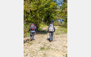 Belle montée vers Les Albarèdes