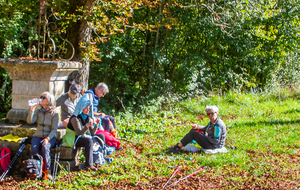 Caudesaygues: pause repas tardive!