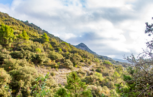 Roc d'Agnel derrière nous