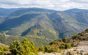 Amont de la vallée de la Clamoux