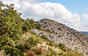 Le Roc de l'Aigle derrière nous