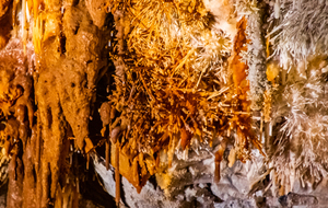 Cristaux d'Aragonite ferreux