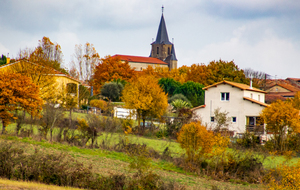 Arnaud Guilhem : clocher de l'église St Martin