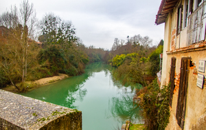 Pont d'Auriac sur l'Arize