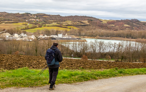 Descente par D 607 à Sibros