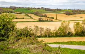 Vue sur la vallée du ruisseau de Nadesse