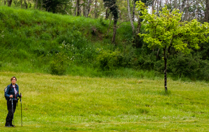 Boucle au niveau de l'arrivée du ruisseau des Izards