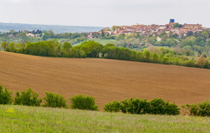 Vue sur Verfeil avant En Garric