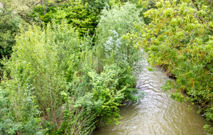 Labarthe sur Lèze: D820, passage sur l'autre bras de la Lèze