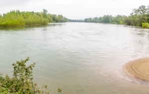 Confluence Ariège - Garonne