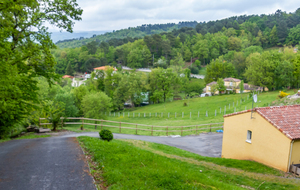 Descente vers le méandre de l'Agout par Les Combettes