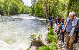 Chemin effondré par l'Agout, retour en arrière