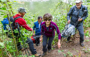 Déviation sportive!! bravo Paulette!