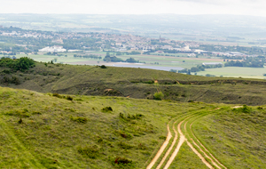 Pech Haut: Vue sur Castelnaudary
