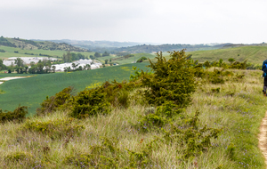 Direction La Bruyère Noire vue sur Brézil
