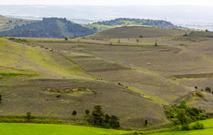 Vue sur Pech Redon et Pique Mil
