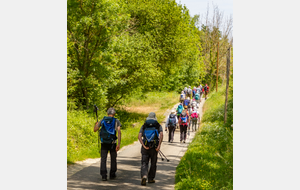 Chemin de la Bousquette près de l'Oustalou
