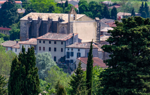 Villeneuve La Comptal: Église Saints-Pierre-et-Paul de style gothique méridional (ou gothique Languedocien) remanié