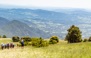 Belle vue sur Cabrières d'Aigues, la Motte d'Aigues et Saint Martin de la Brasq et Pertuis