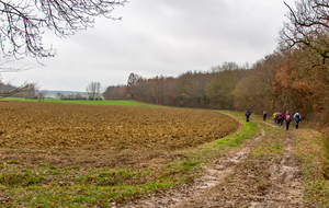 Chemin jusqu'à la route de Drudas (D 47) 