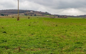 La plaine du côté de Beaupuy