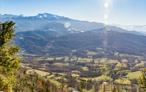 Alt.860 m : vue sur le mont Fourcat