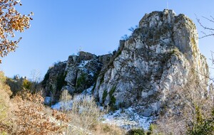 Ruines du château de Roquefixade 