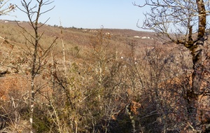 Bournet: vue sur le hameau les Ramonets